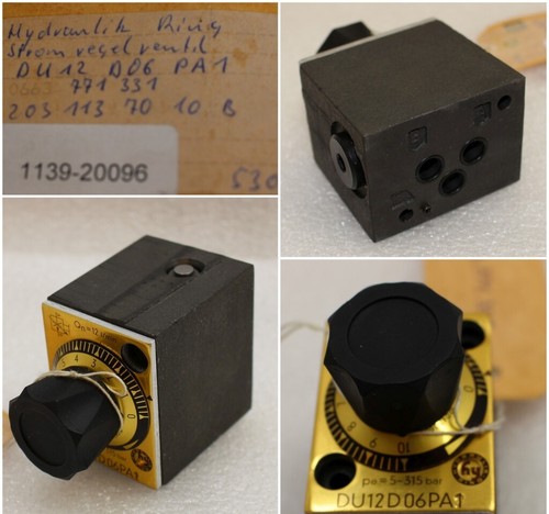 Hydraulikring stromregelventil - hydraulikring,