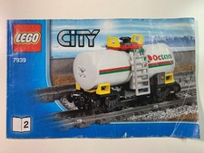 Lego CITY, 7939, Güterzug, Bauanleitung Heft 2, Tankwaggon, Gebraucht