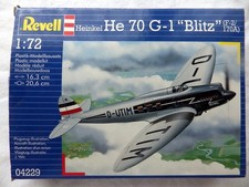 " HE 70 G-1 BLITZ " REVELL 04229 in 1:72 TEILGEBAUT / DEFEKT / ZUM AUSSCHLACHTEN