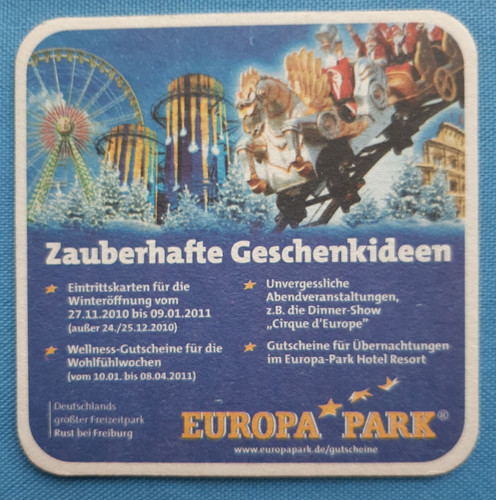 Bierdeckel von 2010 europa - -,