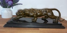 Bronzefigur Panther Puma