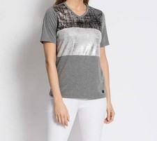 T-Shirt grau 34 Damen Shirt