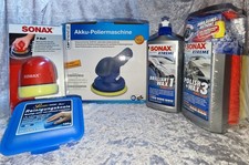 Neu!!! CARTREND 12V Akku-Poliermaschine Auto, Rundum Sorglos Paket + Zubehör 