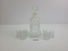 Likörset DDR Karaffe mit 6