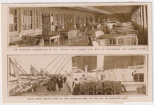 Rms titanic pariser cafe - rms,
