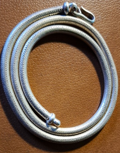 Schlangenkette aus indien - schlangenkette,