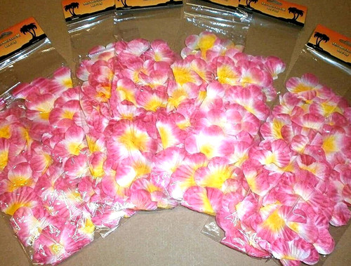 Blumenkette hawaii gelb - blumenkette,