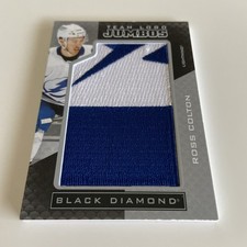 NHL Card-Ross Colton-Team Logo Jumbos-Black Diamond 2021-22-Lightning