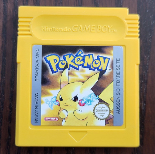 Nintendo game boy pokémon - game,