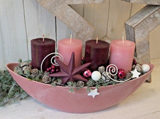 Adventskranz, Adventsgesteck