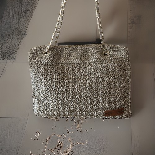 Häkeltasche élégance - häkeltasche, „Élégance“