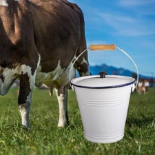 Emaille -Wassereimer mit