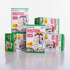FUJI INSTAX mini Film für Sofortbild Kamera & Drucker, günstige Sparsets 03/2027