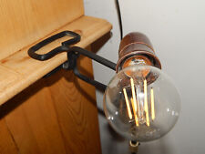 kultige alte Klemmleuchte Bakelitfassung "Kaiser" Type Nr. K50