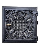 Antike Ofentür Warmhaltefach