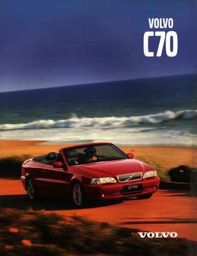 Prospekt volvo c70 cabrio - prospekt, von