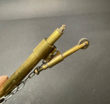 Teleskop Feuerzeug mit Verlängerung auf 73cm;  Vintage Petrol Lighter