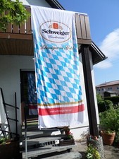 Schweiger Brauerei Markt Schwaben Fahne Banner Flagge Bayern 12 Krüge