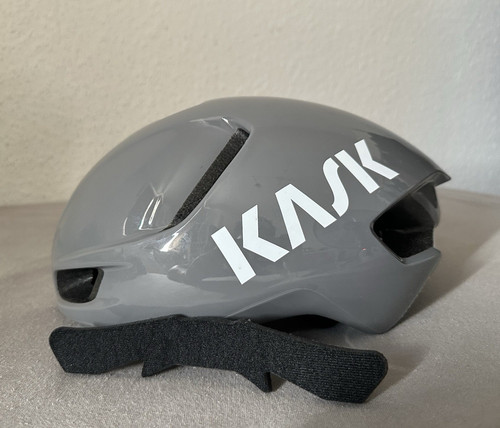 Kask utopia fahrradhelm grau - y,