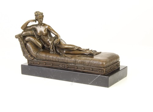 Bronzefigur pauline bonaparte - bronzefigur,