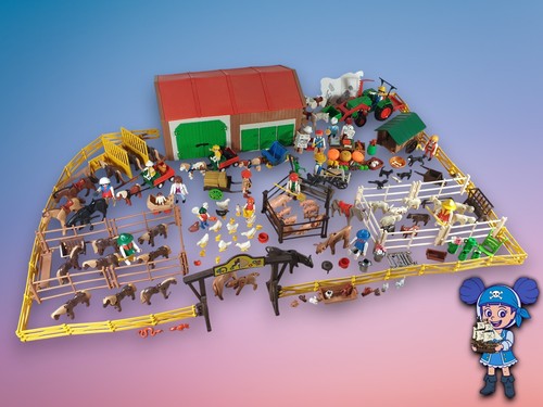 Großer playmobil bauernhof - playmobil,