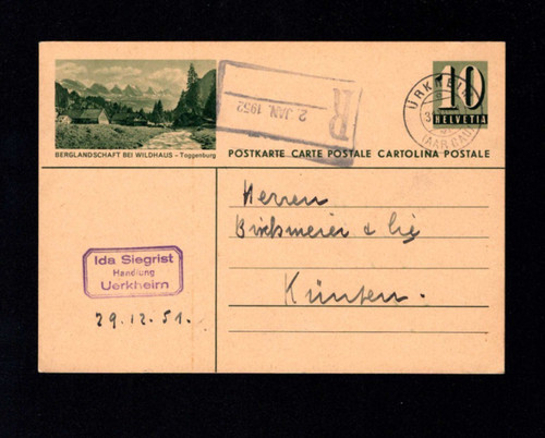 Schweiz 1951 bild 10 - ga, rp