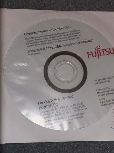 Fujitsu windows pro - fujitsu, 64-bit
