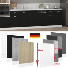 Geschirrspülerblende Spülmaschine Frontblende Küchenzeile Küchenschränke Neu