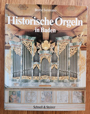 Buch Sulzmann - Historische Orgeln in Baden 1690 - 1890 HC 1980 Schnell& Steiner