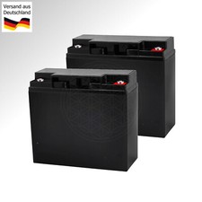 2x 12V Gel Batterie passend