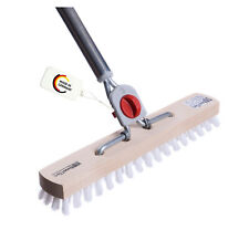 Schrubber 30cm schmale Form 4-Loch Wechselsystem mit Stiel Wischer Bodenwischer