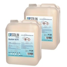 Aceton 99,5% 2x5 L Reiniger Entfetter Lösemittel Lackentferner sehr ergiebig