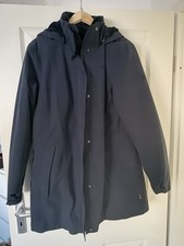 Jack Wolfskin Damenmantel, Gr. XL, Dunkelblau, Neuwertig