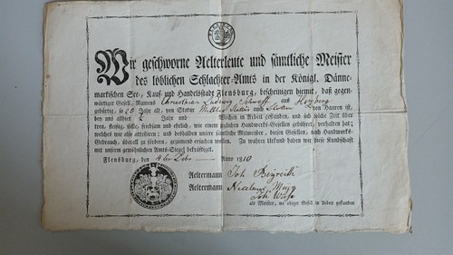 Historische dokumente - historische,