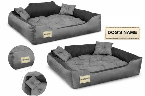 Hundebett mit laufstall 55x45 - laufstall,
