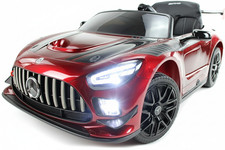 Mercedes GT3 4x4, Bluetooth, Kinderauto Kinderfahrzeug Kinder Elektroauto Rot