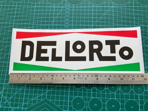 Dellorto vinyl aufkleber - 1x,