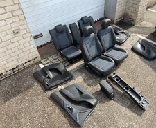 OPEL MERIVA B Teilleder Sitze INTERIOR HALF LEATHER SEATS 2011 bj EU LHD