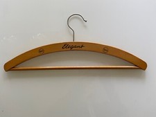 Kleiderbügel/Hosenbügel  Elegant von Union - Vintage 60er aus Holz