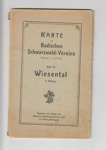 Karte des badischen