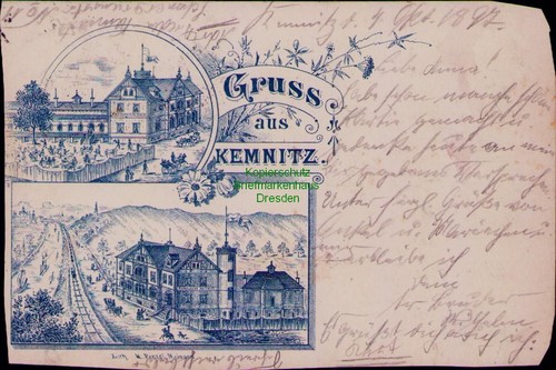169511 kemnitz 1897 - ak,