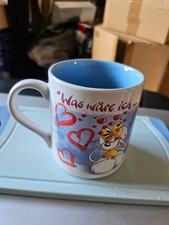 Diddl Tasse - "Was wäre ich ... " - Kaffeetasse - Becher - Springmaus