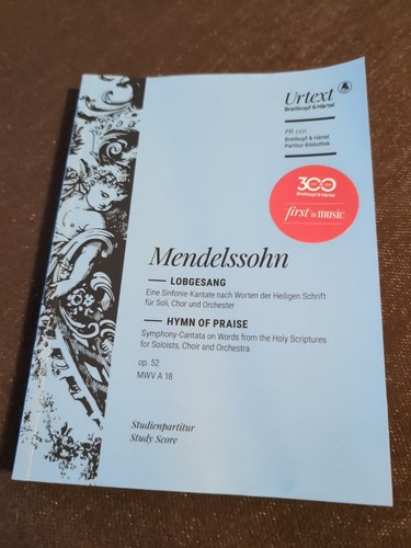 Mendelssohn lobgesang op - mendelssohn,, lobgesang,