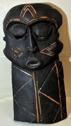 Alte afrikanische maske - alte,