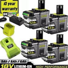 6X 18V Ori Akku 12Ah 8Ah 6Ah