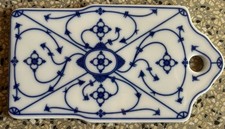 1 Porzellanbrettchen Indisch