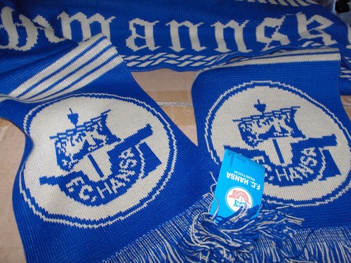 Hansa rostock schal - hansa,