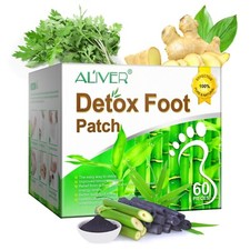 Detox Fußpflaster Fuß Pflaster Entgiftungspflaster Bambusessig Ingwer Extrakt