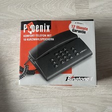 aovx ✅ altes Telefon ⭐ Loewe Binatone ⭐ Phoenix A113 ⭐ grau  ✅ TOP ❌ 70er - 80er