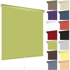 Springrollo Fenster Rollo Lichtdurchlässig Sonnenschutz Sichtschutz Schnapprollo